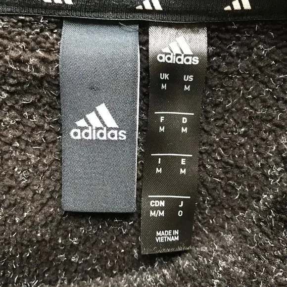 ADIDAS Dark Grey Pullover with Sewn on Mountain Logo - Picture 4 of 5